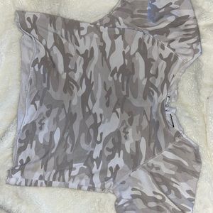 Grey Camo Top
